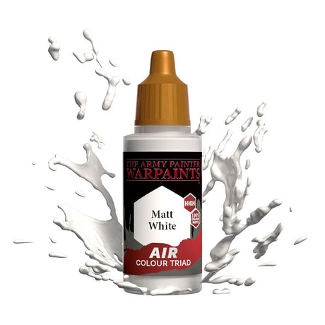 Army Painter AW1102 Warpaints Air Matt White 18ml - Hobbytech Toys