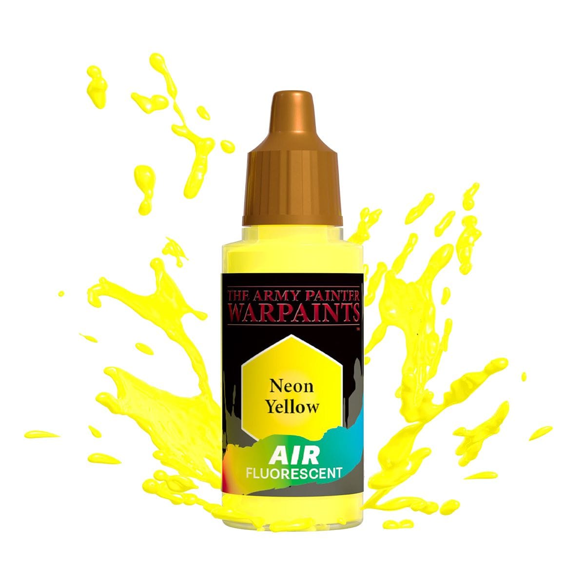 Army Painter AW1504 Warpaints Air Neon Yellow 18ml - Hobbytech Toys