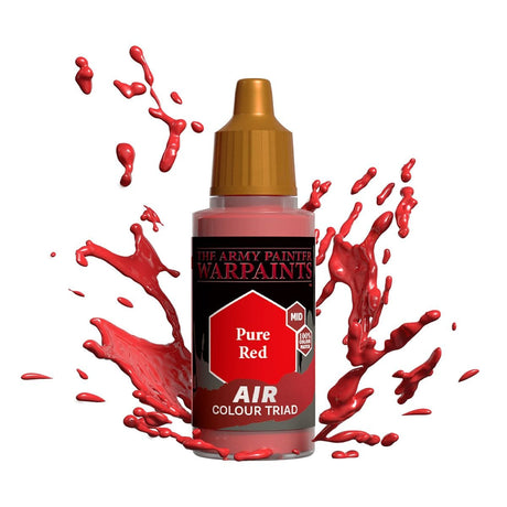Army Painter AW1104 Warpaints Air Pure Red 18ml - Hobbytech Toys
