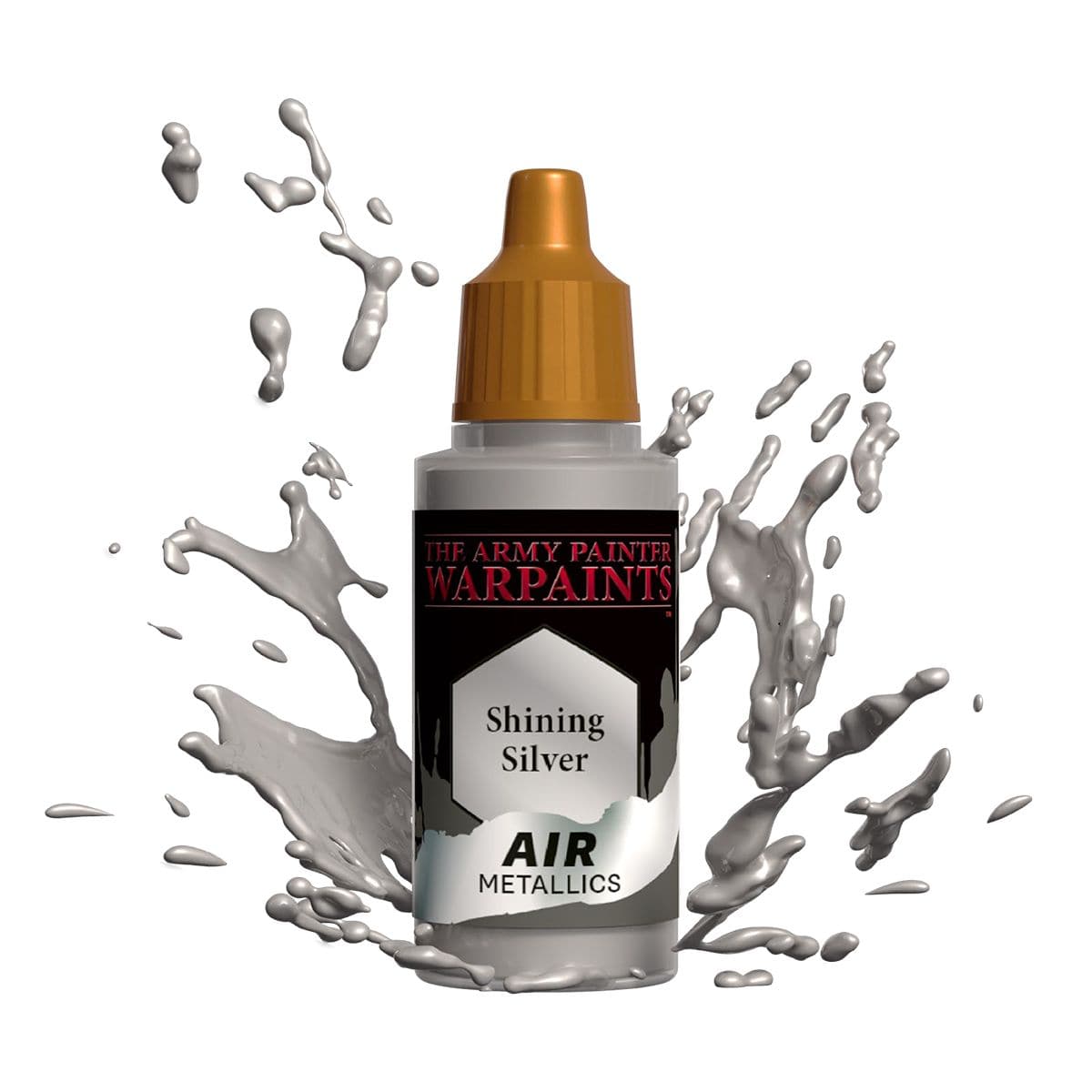 Army Painter AW1129 Warpaints Air Shining Silver 18ml - Hobbytech Toys
