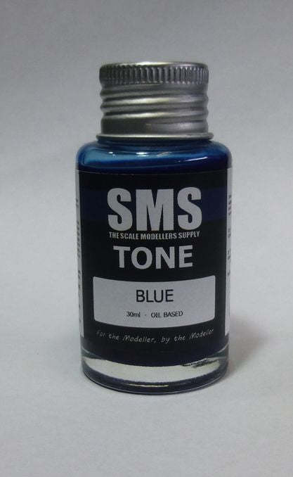 SMS TNE02 Tone (Filter Wash) Blue 30ml Scale Modellers Supply PAINT, BRUSHES & SUPPLIES