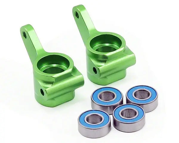 Traxxas 3636G Aluminium Steering Blocks Green Traxxas RC CARS - PARTS