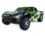 Traxxas 58034-61 Slash 2wd XL-5 Brushed With Led Lights Green RTR - Hobbytech Toys