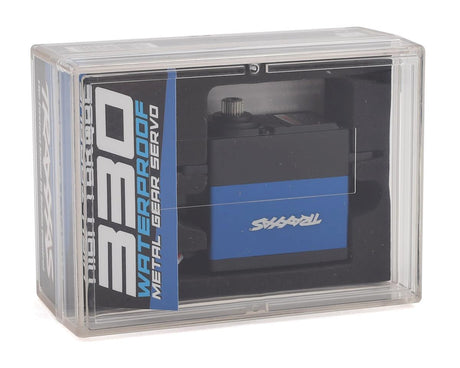 Traxxas 2250 330 High Torque Metal Gear Waterproof Digital Servo (Blue) (High Voltage) Traxxas RC CARS - PARTS