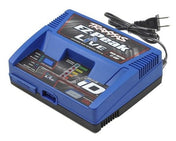 Compact Nimh/Lipo 12 Amp Charger by Traxxas, Ideal for 2S, 3S, and 4S LiPo batteries, Featuring advanced charging technology for reliable performance.