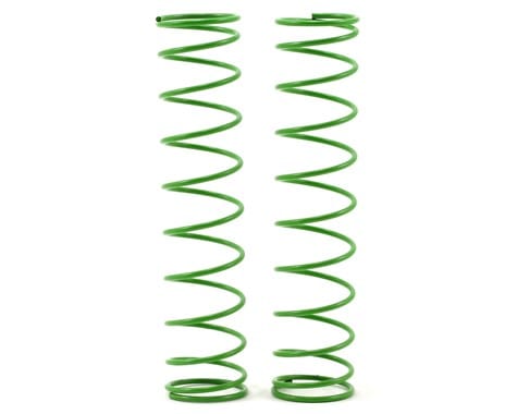 Traxxas 3757A Rear Shock Spring Set Green (2)