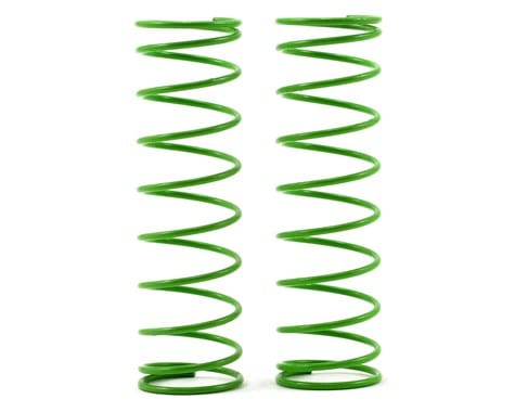 Traxxas 3758A Front Shock Spring Set Green (2)