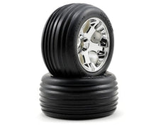 Traxxas 3771 Alias Front Tires w/All-Star Wheels Chrome (2)