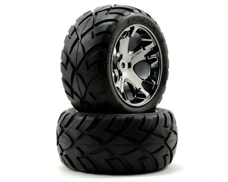 Traxxas 3773A Pre Mounted Anaconda Rear Tires 2 Traxxas RC CARS - PARTS