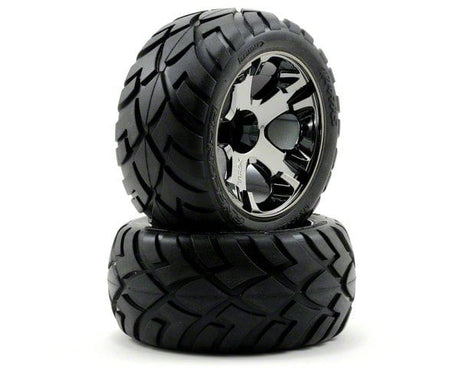 Traxxas 3776A Pre Mounted Anaconda Front Tires (2) Traxxas RC CARS - PARTS