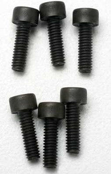 Traxxas 3965 Screws 2.5mmx8mm Cap Head 6