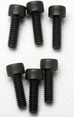 Traxxas 3965 Screws 2.5mmx8mm Cap Head 6
