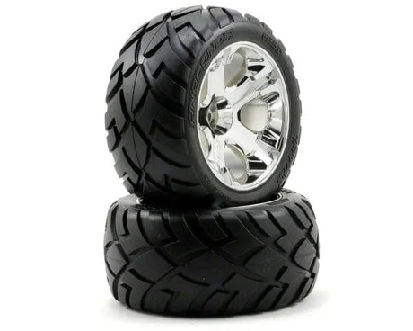 Traxxas 5576R Pre Mounted Anaconda Rear Tires 2 Traxxas RC CARS - PARTS