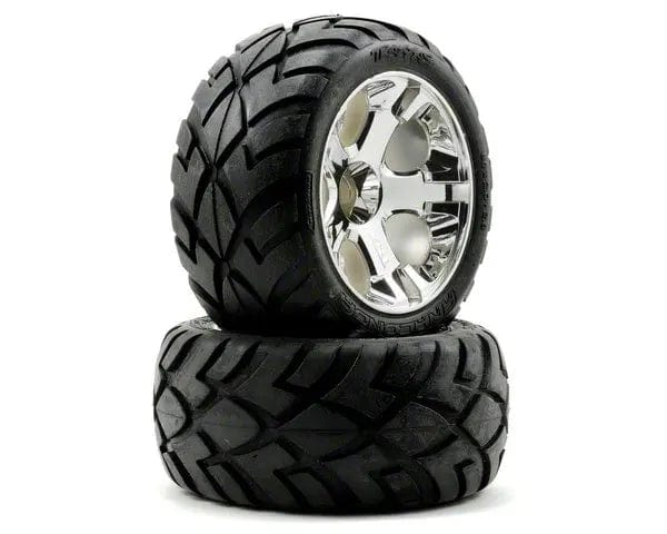 Traxxas 5577R Pre Mounted Front All Star Anacondas 2 Traxxas RC CARS - PARTS