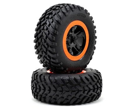 Traxxas 5863 Slash Robby Gordon Rear Tire & Wheel (2) Traxxas RC CARS - PARTS