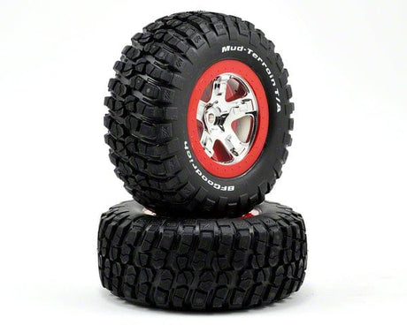 Traxxas 5867 Pre Mounted Slash Rear Tires 2 Traxxas RC CARS - PARTS