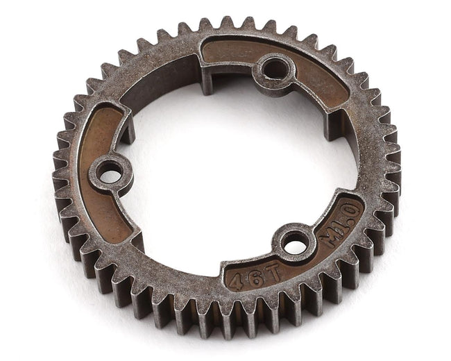 Traxxas 6447R 46T Mod 1 Steel Wide-Face 1.0 Metric Spur Gear