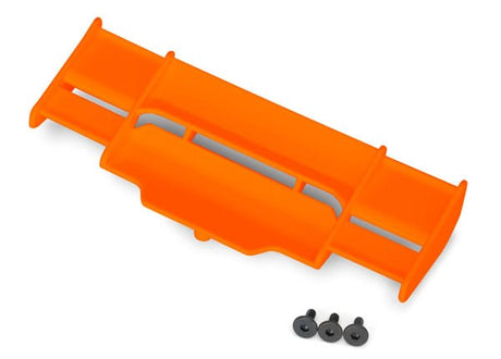Traxxas 6721T Rustler 4x4 Orange Wing W/Screws Traxxas RC CARS - PARTS