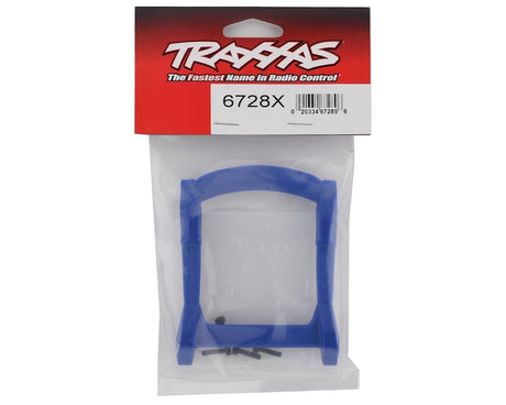 Traxxas 6728X Rustler 4X4 Blue Roof Skid Plate Traxxas RC CARS - PARTS