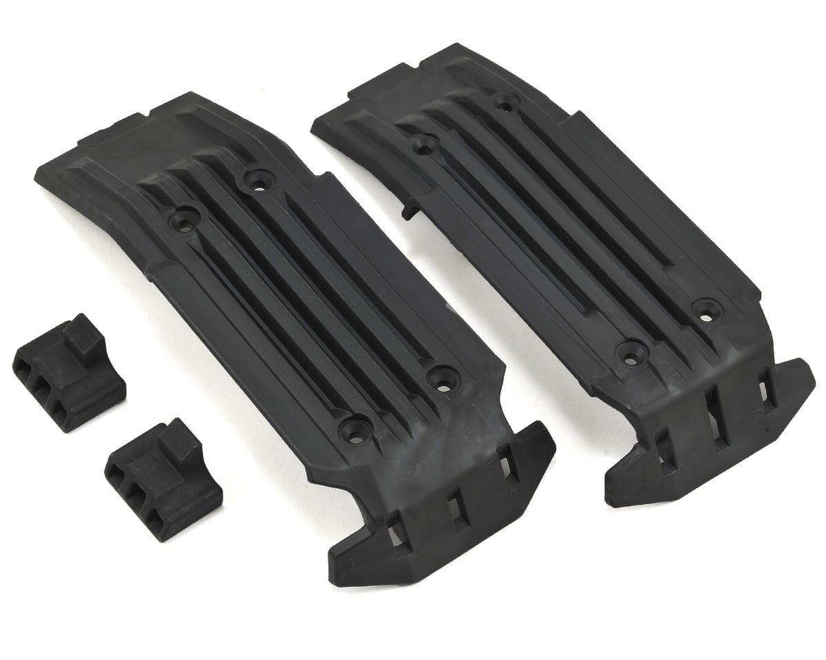 Traxxas 7744 X-Maxx Front & Rear Skidplate w/Rubber Impact Cushion Traxxas RC CARS - PARTS