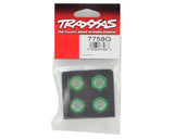 Traxxas 7758G X-Maxx Green 17mm Splined Wheel Nut (4pcs) Traxxas RC CARS - PARTS