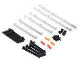 Traxxas 8076 Side Trim left and Right Chrome Retainers with LED Lens (8010 Body) Traxxas RC CARS - PARTS