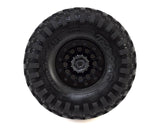 Traxxas 8174 TRX-4 Pre-Mounted Canyon Trail 1.9in Crawler Tires w/Method 105 Black Chrome Wheels (2pcs) Traxxas RC CARS - PARTS