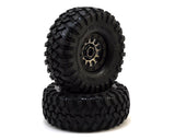 Traxxas 8174 TRX-4 Pre-Mounted Canyon Trail 1.9in Crawler Tires w/Method 105 Black Chrome Wheels (2pcs) Traxxas RC CARS - PARTS