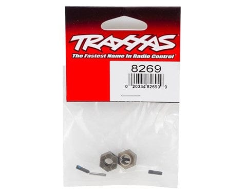 Traxxas 8269 12mm Steel Hex Hubs w/Axle Pins (2) Traxxas RC CARS - PARTS