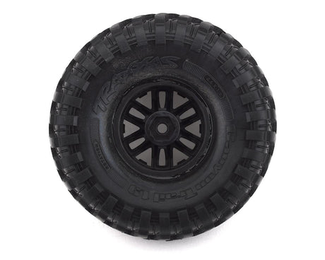 Traxxas 8272X TRX-4 Pre-Mounted Canyon Trail 1.9in Crawler Tires W/Black Split Spoke Wheels (2pcs) Traxxas RC CARS - PARTS
