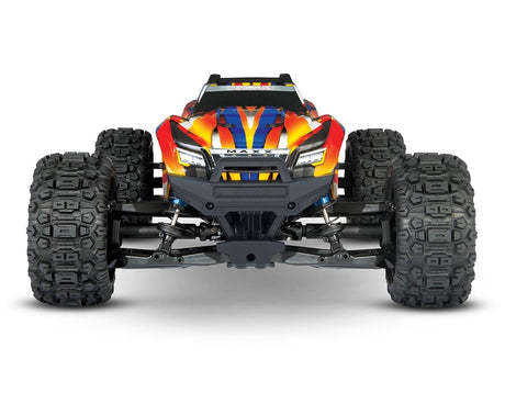 Traxxas 89086-4 Maxx With WideMAXX 1/10 Electric RC Monster Truck Yellow - Hobbytech Toys