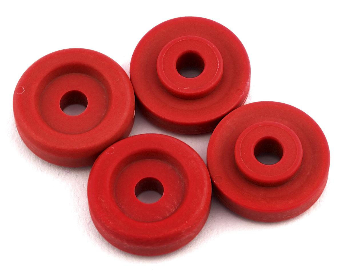 Traxxas 8957R MAXX Wheel Washers Red (4) Traxxas RC CARS - PARTS