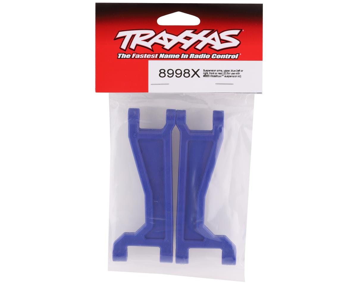 Traxxas 8998X Maxx WideMaxx Upper Suspension Arms (Blue) (2) - Hobbytech Toys