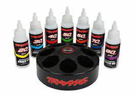 Traxxas 5038X Shock Oil Set w/ Spinning Carousel Rack Traxxas RC CARS - PARTS