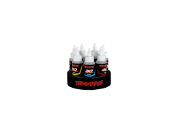 Traxxas 5038X Shock Oil Set w/ Spinning Carousel Rack Traxxas RC CARS - PARTS
