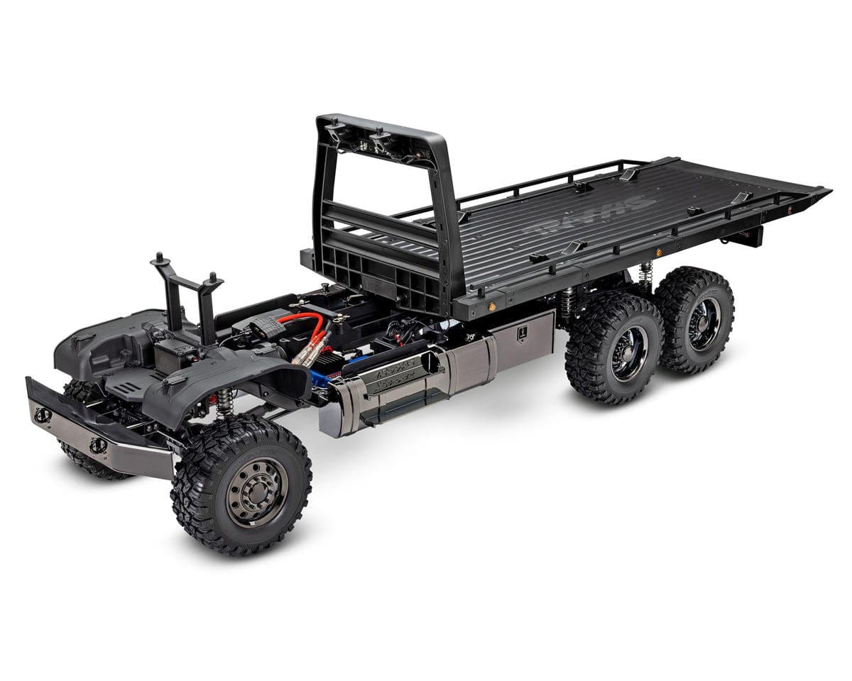 Traxxas TRX-6 Flatbed Ultimate RC Hauler with Winch (88086-84BLK) - Hobbytech Toys