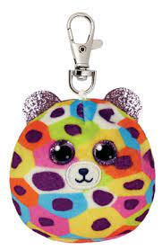 TY Squish A Boo Mini Giselle Leopard Clip - Hobbytech Toys