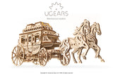 UGEARS 70030 Stagecoach Wooden Model Kit Ugears U Gears