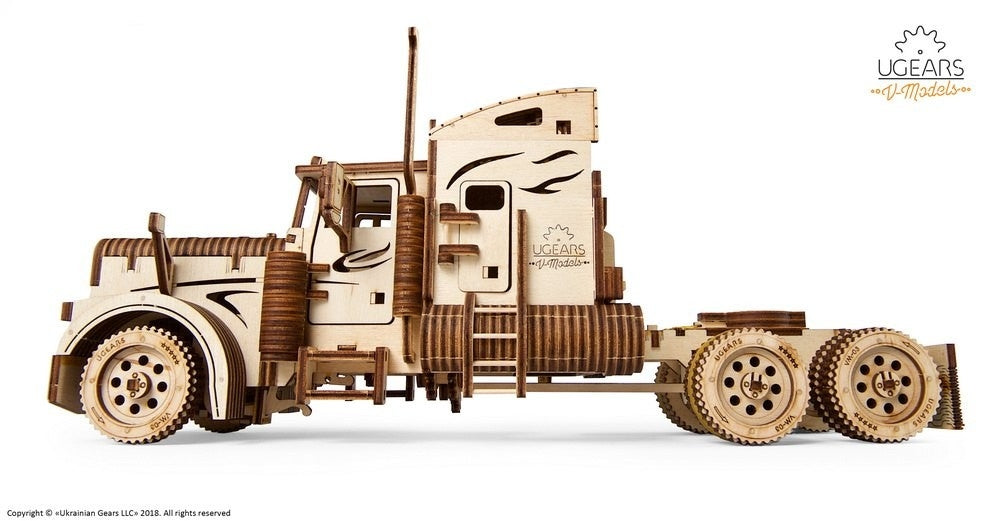 UGEARS 70056 Heavy Boy Truck Vm-03 Wooden Model Kit Ugears U Gears