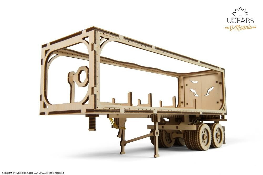 UGEARS 70057 Heavy Boy Truck Trailer Wooden Model Kit Ugears U Gears
