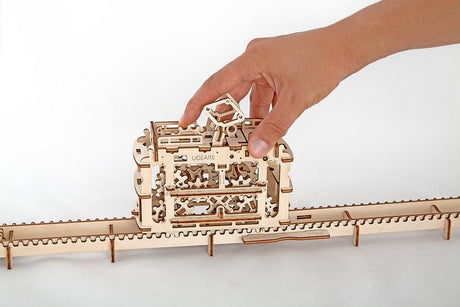 UGEARS 70008 Tram On Rails Wooden Model Kit Ugears U Gears