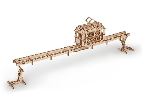UGEARS 70008 Tram On Rails Wooden Model Kit Ugears U Gears