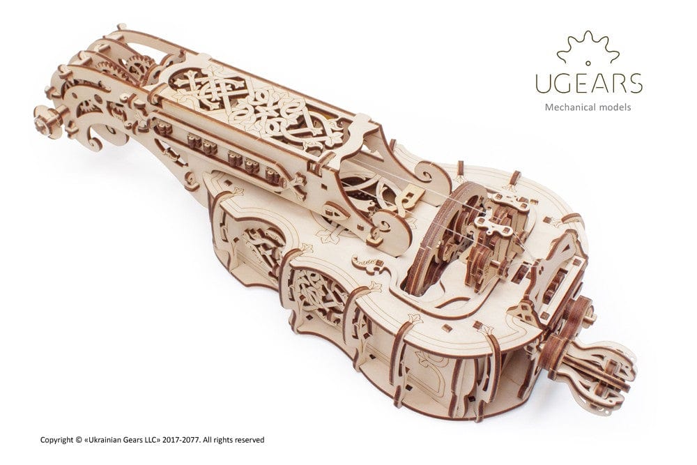 UGEARS 70030 Hurdy Gurdy Wooden Model Kit Ugears U Gears