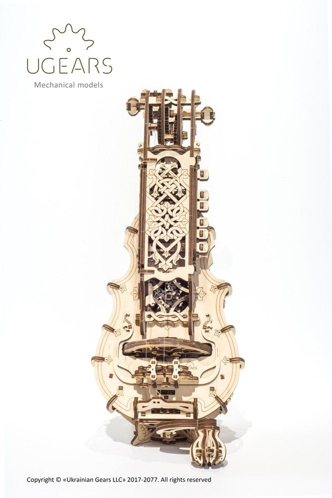 UGEARS 70030 Hurdy Gurdy Wooden Model Kit Ugears U Gears