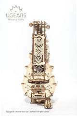 UGEARS 70030 Hurdy Gurdy Wooden Model Kit Ugears U Gears