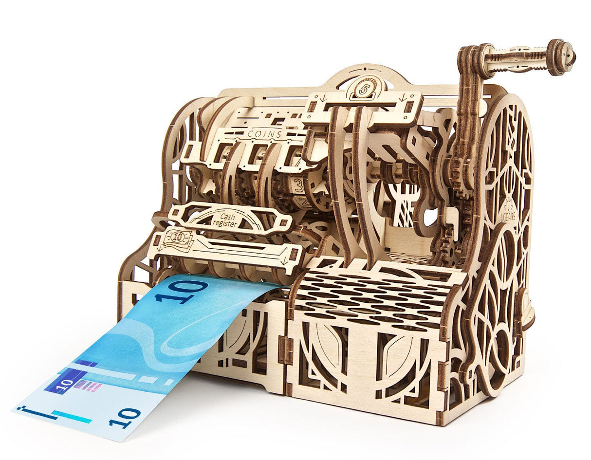 UGEARS 70136 Cash Register Wooden Model Kit Ugears U Gears