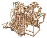 UGEARS 70157 Marble Run - Stepped Hoist Wooden Model Kit - Hobbytech Toys