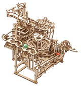 UGEARS 70157 Marble Run - Stepped Hoist Wooden Model Kit - Hobbytech Toys