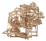 UGEARS 70157 Marble Run - Stepped Hoist Wooden Model Kit - Hobbytech Toys