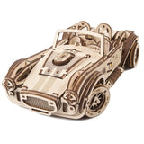 UGEARS 70161 Drift Cobra Racing Car Wooden Model Kit - Hobbytech Toys
